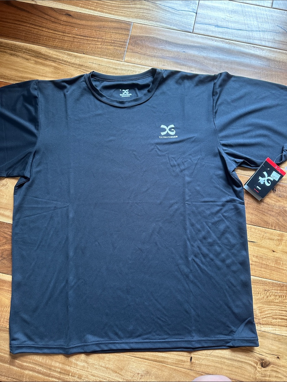 Black Short Sleeve Performance Tee